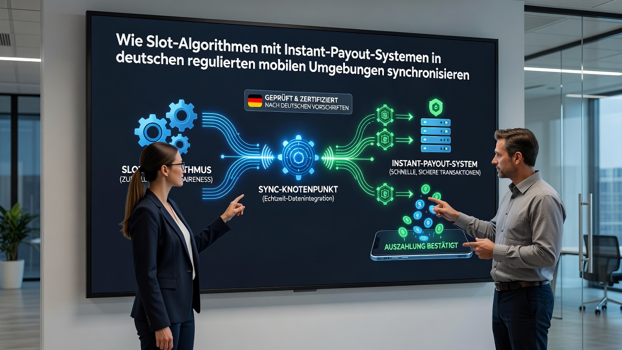 Beispielhafte Schnittstelle zwischen RNG und Zahlungssystem in einer mobilen Casino-App