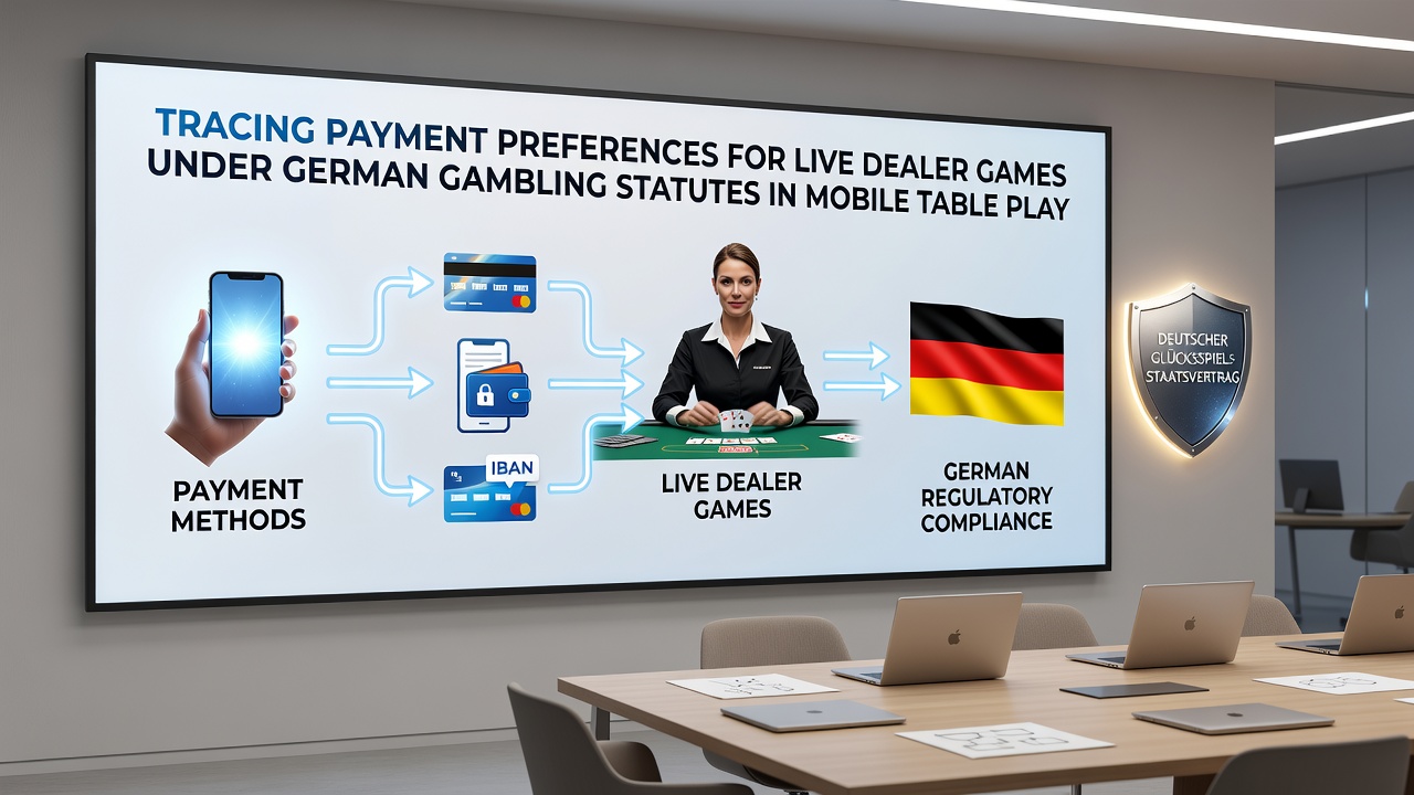 Darstellung von mobilen Transaktionsmustern bei Live-Dealer-Spielen